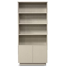 Boekenkast Eco Line 4 Vaks Taupe