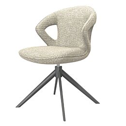 LABEL51 Eetkamerstoel Zurich Naturel Royal Boucle