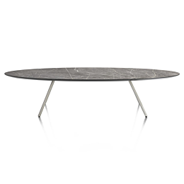 Salontafel Niora 150 Cm HPL Silk Grey