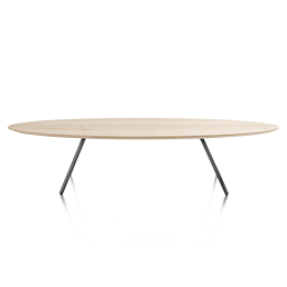 Salontafel Niora 150 Cm Fineer Metal Graphite