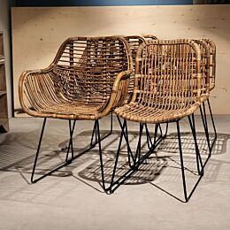 Rotan Stoelen Set Van 4