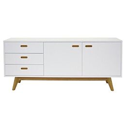 Retro Dressoir Vett Wit  