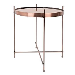 bijzettafel koper