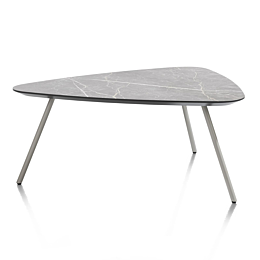 Salontafel Niora 85 Cm Silk Grey