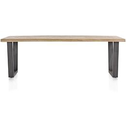 H&H Eetkamertafel Metalox 230 X 100 Cm
