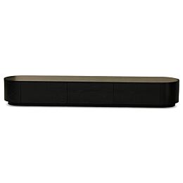 Tv-Meubel Yves 240cm Zwart Fineer