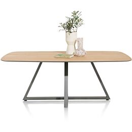 H&H Eetkamertafel Shimanto 210 X 110 Cm Ovaal
