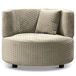 Fauteuil Nicolette Beige