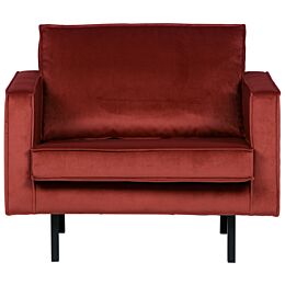 RODEO FAUTEUIL VELVET CHESTNUT