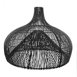 hanglamp rotan zwart