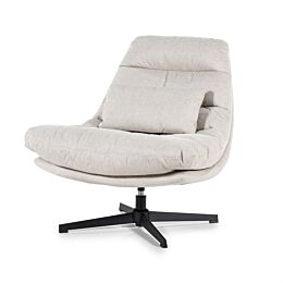 Fauteuil Cooper met kussen - beige Houston