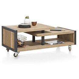 H&H Salontafel Metalo 120 X 60 Cm