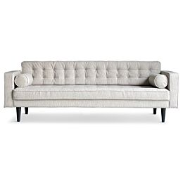 Bouclé 3-Zits Bank Spencer Beige