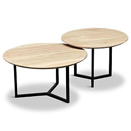ronde salontafel set