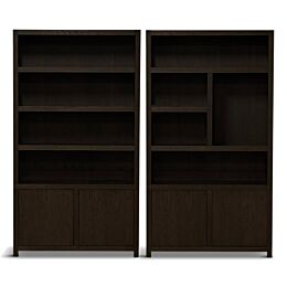 Boekenkasten Set Diamond New Brown Rechts