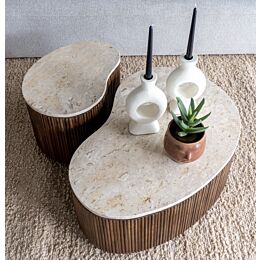 Organsiche salontafel Swell Mangohout