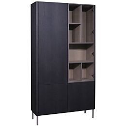 Glaskast Eiken Milano