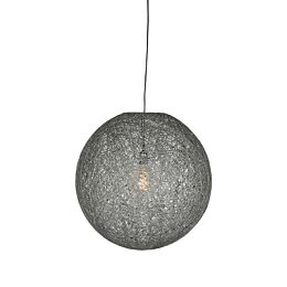 LABEL51 Hanglamp Twist Grijs Vlas M
