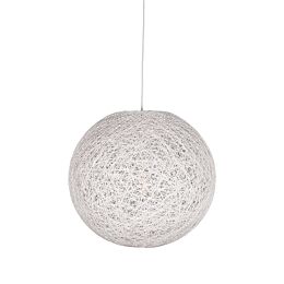 LABEL51 Hanglamp Twist  Wit Vlas M