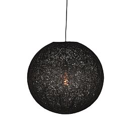 LABEL51 Hanglamp Twist Zwart Vlas L