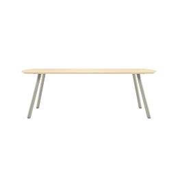Eetkamertafel Niora Rechthoek 240x100 Cm Silk Grey Naturel