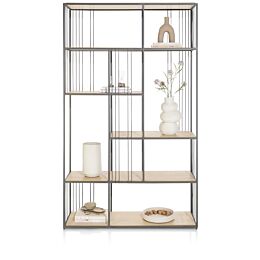 Roomdivider Niora 120 Cm Metal Graphite