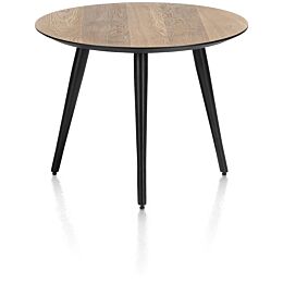 H&H Salontafel Maze 60 Cm Railway Brown
