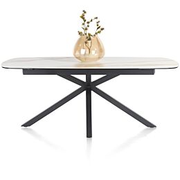 Eetkamertafel Montello 200x100 Cm Wit