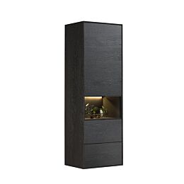 Bergkast Elements Smal 60 Cm Onyx
