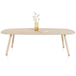 Eetkamertafel Niora Deens Ovaal 240x115 Cm Naturel