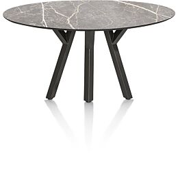 XOOON Eetkamertafel Minato Lichtgrijs