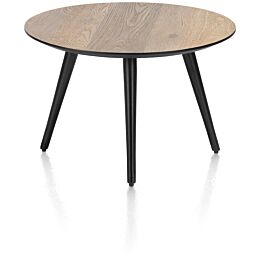H&H Salontafel Maze 60 Cm Railway Brown