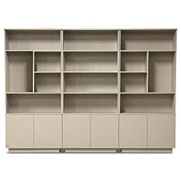 Boekenkast Eco Line Set Van 3 Taupe