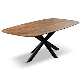 Eettafel Mango Caval Bruin Deens Ovaal