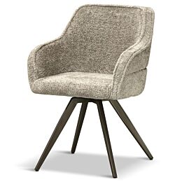 Draaibare eetkamerstoel Raf Beige