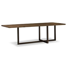 Eettafel Ramon Rechthoek Anodic Brown