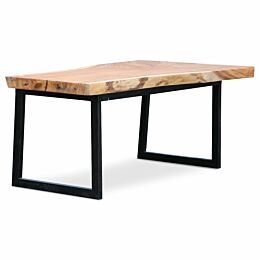 industriële tafel teak