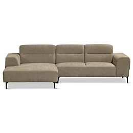 Hoekbank Hella Taupe Links