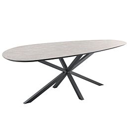 Eettafel Canarias Organisch Kiezel 230cm