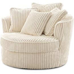 Fauteuil Luciria beige 