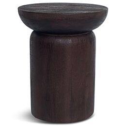 Bijzettafel Kimura Bruin S 