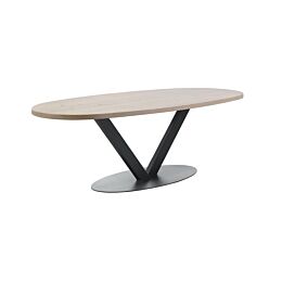 Eettafel Taranto ovaal Showroom Verkocht