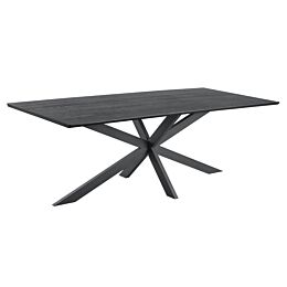 IN.HOUSE Eettafel Selectio Eiken Zwart 
