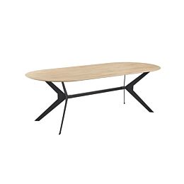 IN.HOUSE Eettafel Selectio Eiken Bruin
