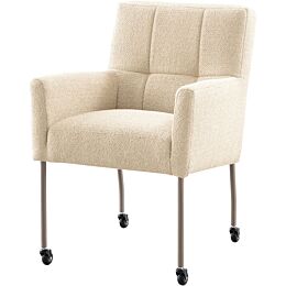 Eetkamerstoel Janinto Beige