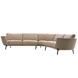 Leolux Design Hoekbank Rego (Curved) 