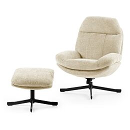 Relaxfauteuil Lenn off white
