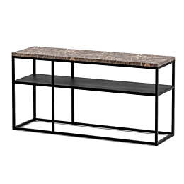 Sidetable Petrus Marble Emperador Brown