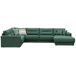 Moderne Hoekbank Revan Groen 