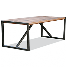 industriele acacia houten tafel